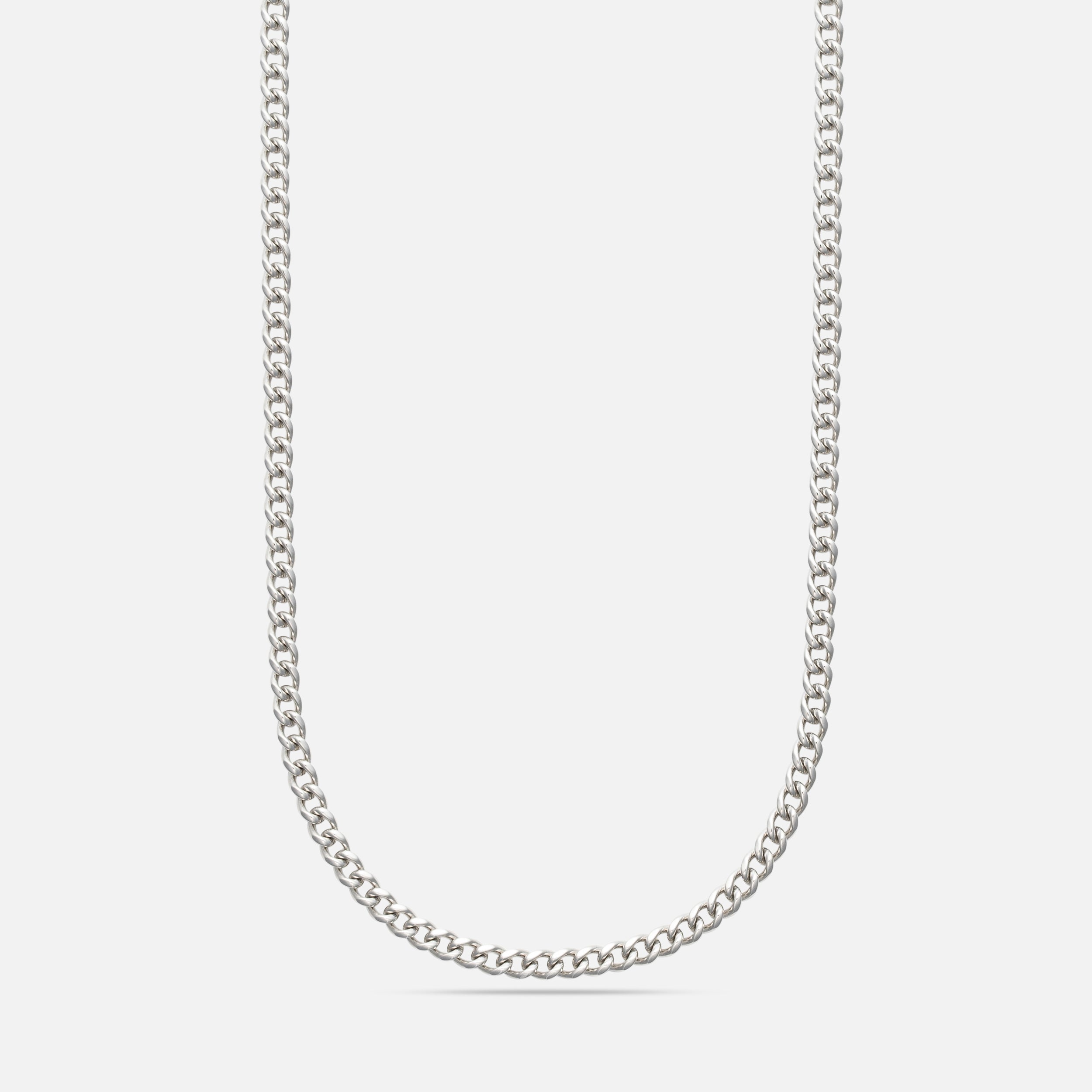 Cuban Chain (Silver) 4MM