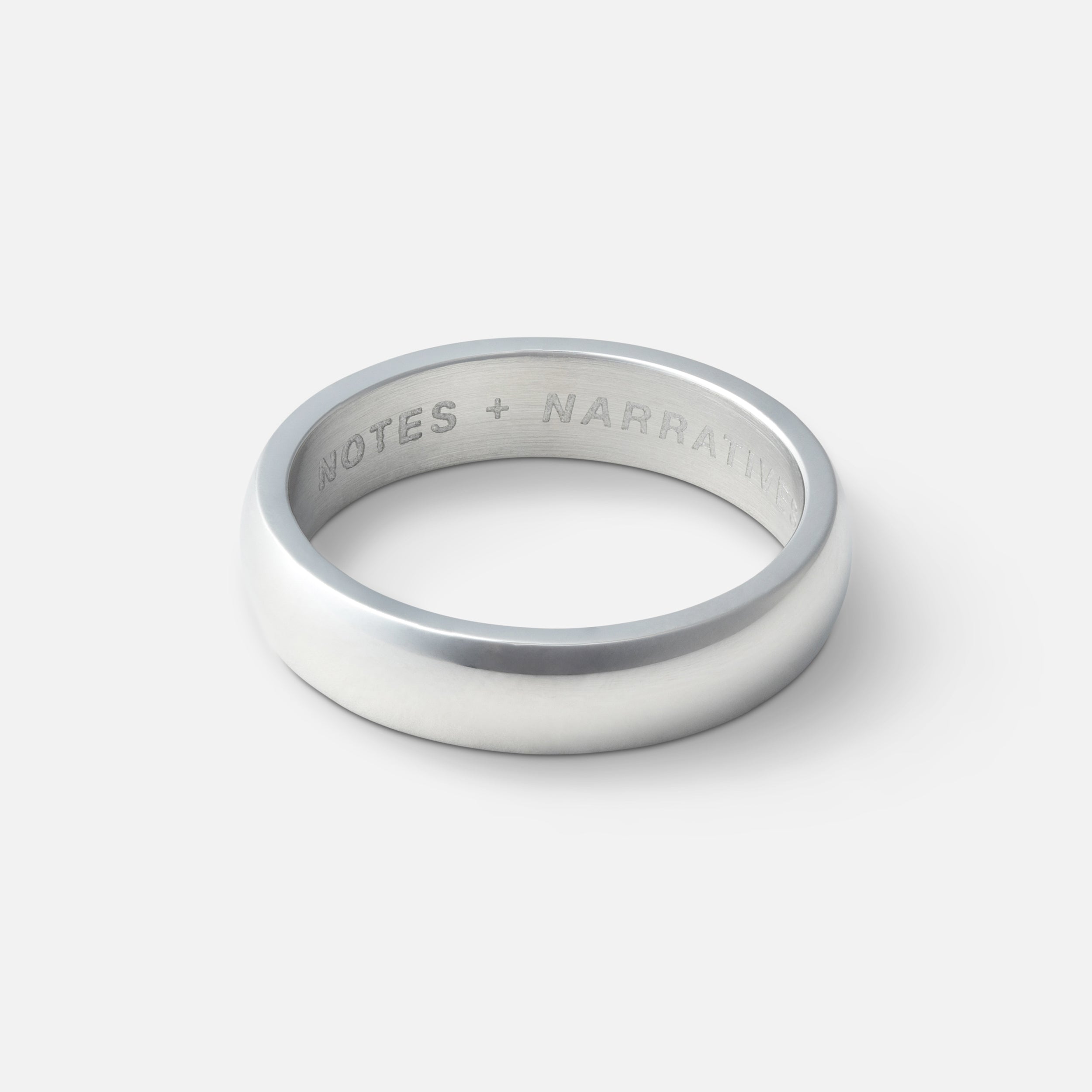Classic Band Ring (Silver) 5MM