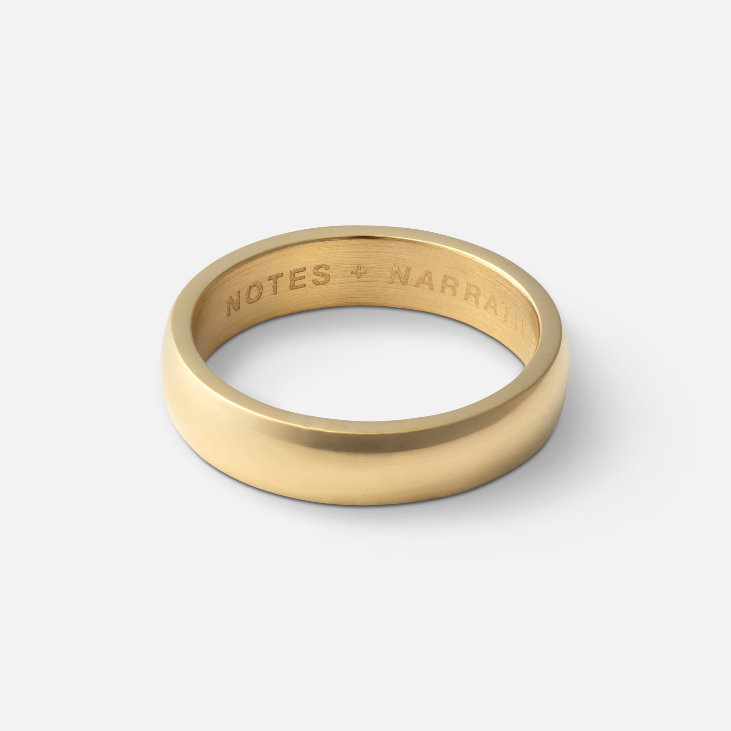 Classic Band Ring (Gold) 5MM