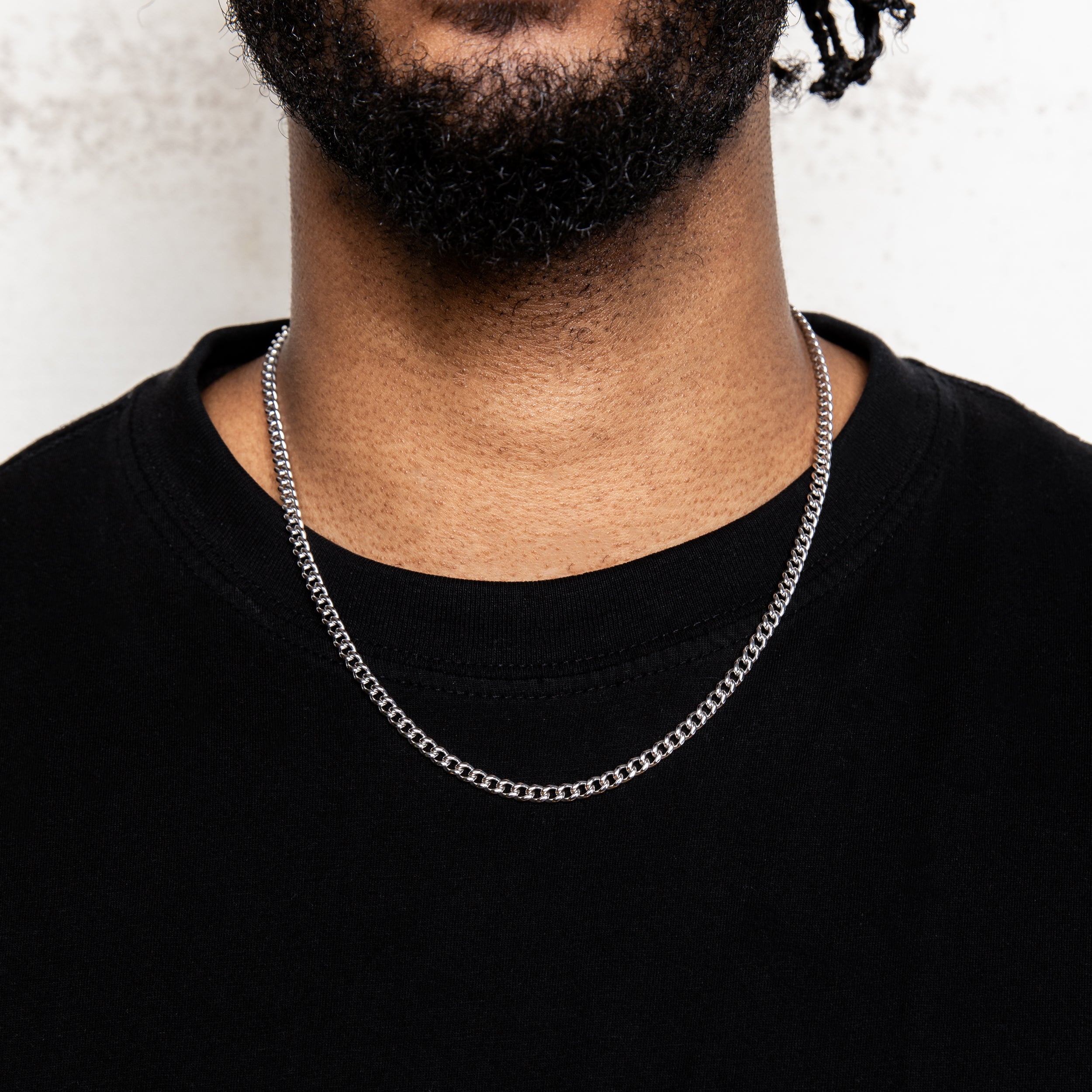 Cuban Chain (Silver) 4MM