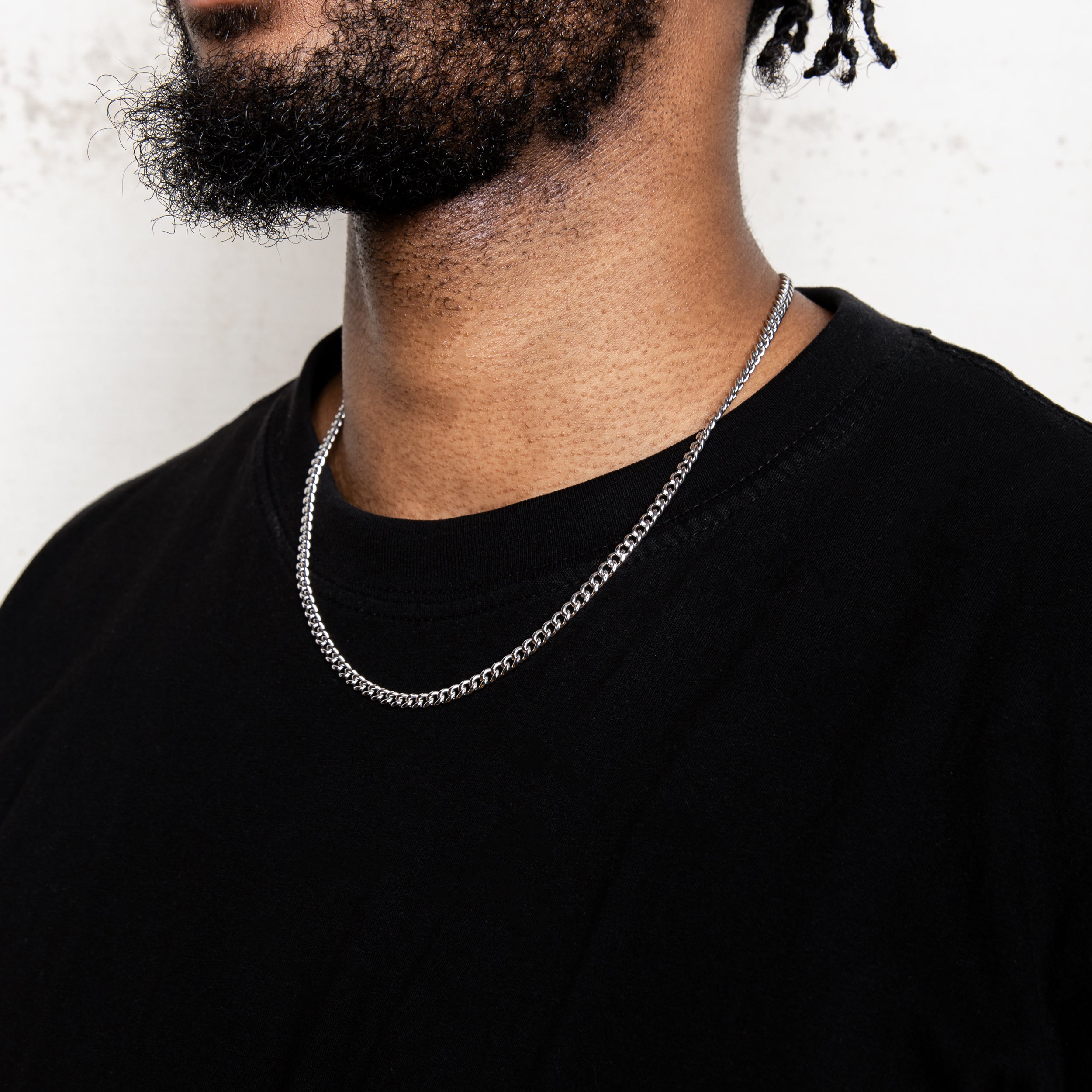 Cuban Chain (Silver) 4MM