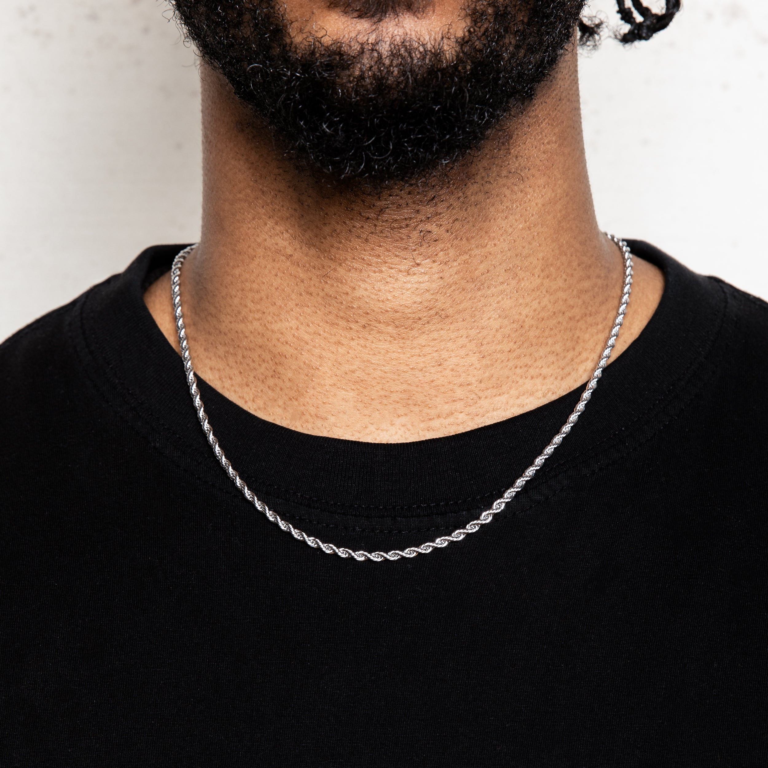 Rope Chain (Silver) 3MM