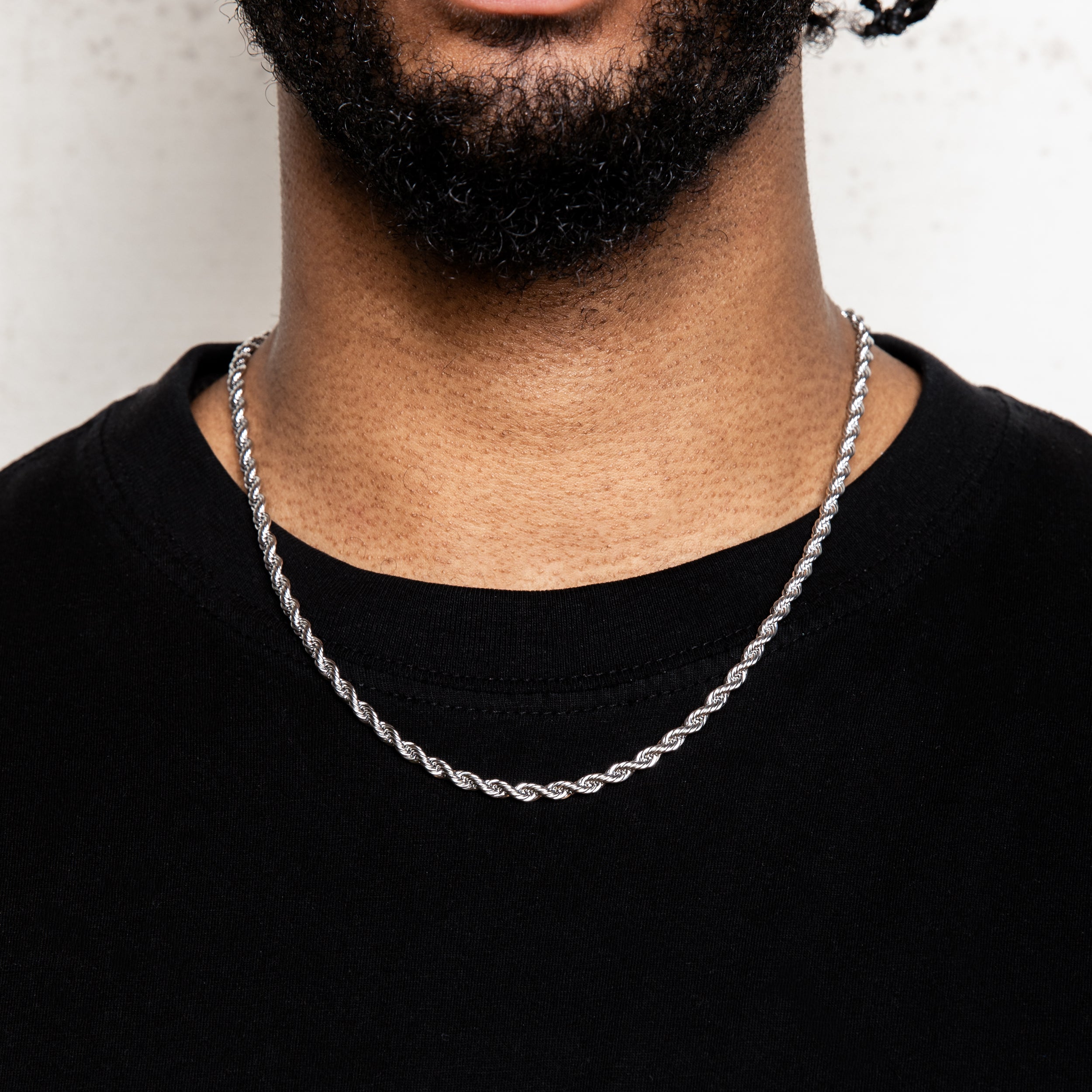 Rope Chain (Silver) 4MM