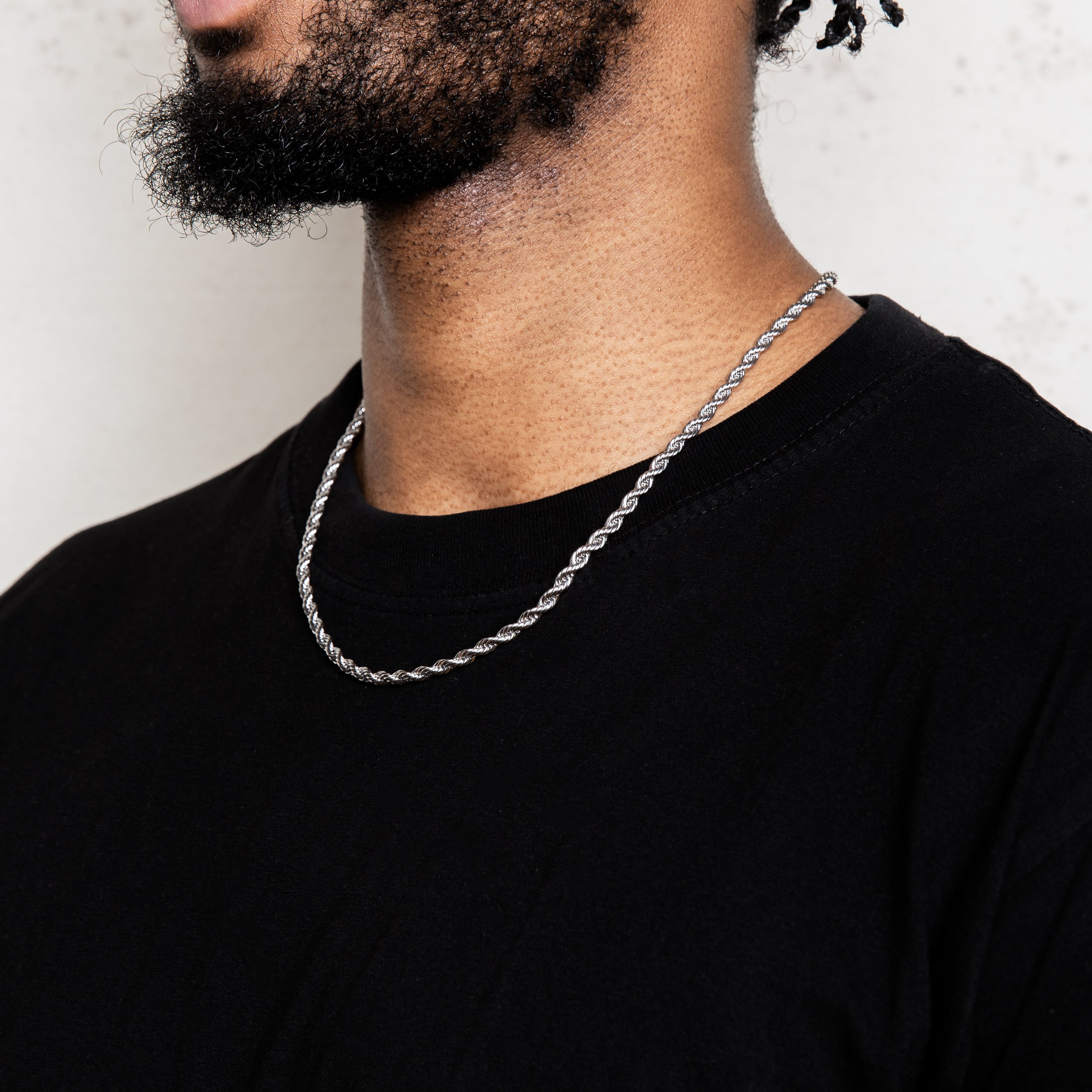 Rope Chain (Silver) 4MM