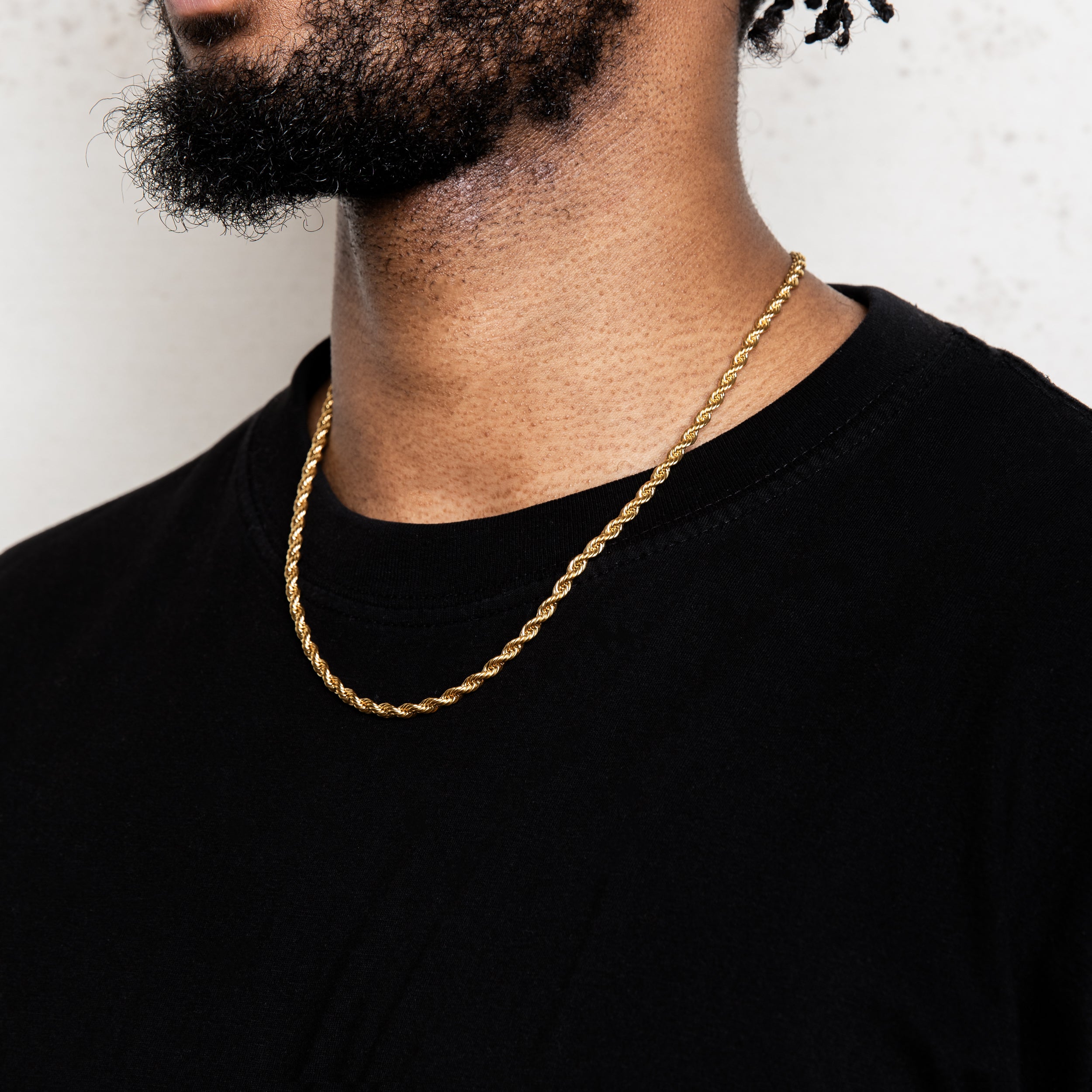 Rope Chain (Gold) 4MM