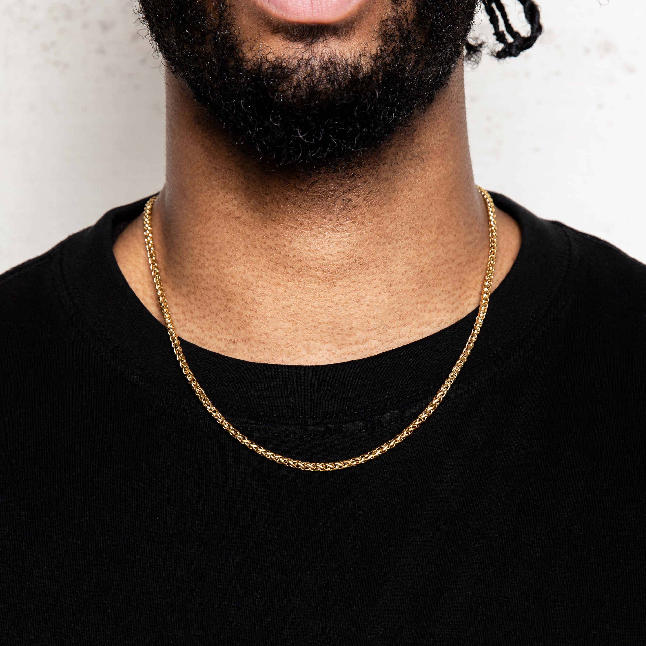 Wheat Chain (Gold) 3MM