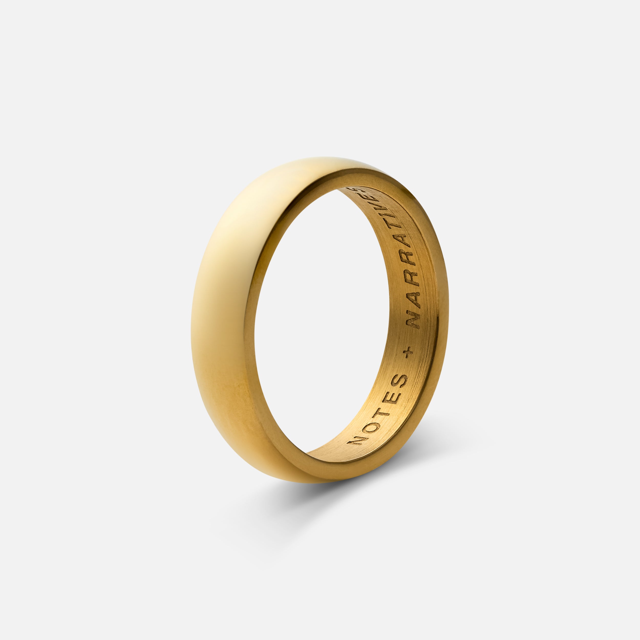 Classic Band Ring (Gold) 5MM