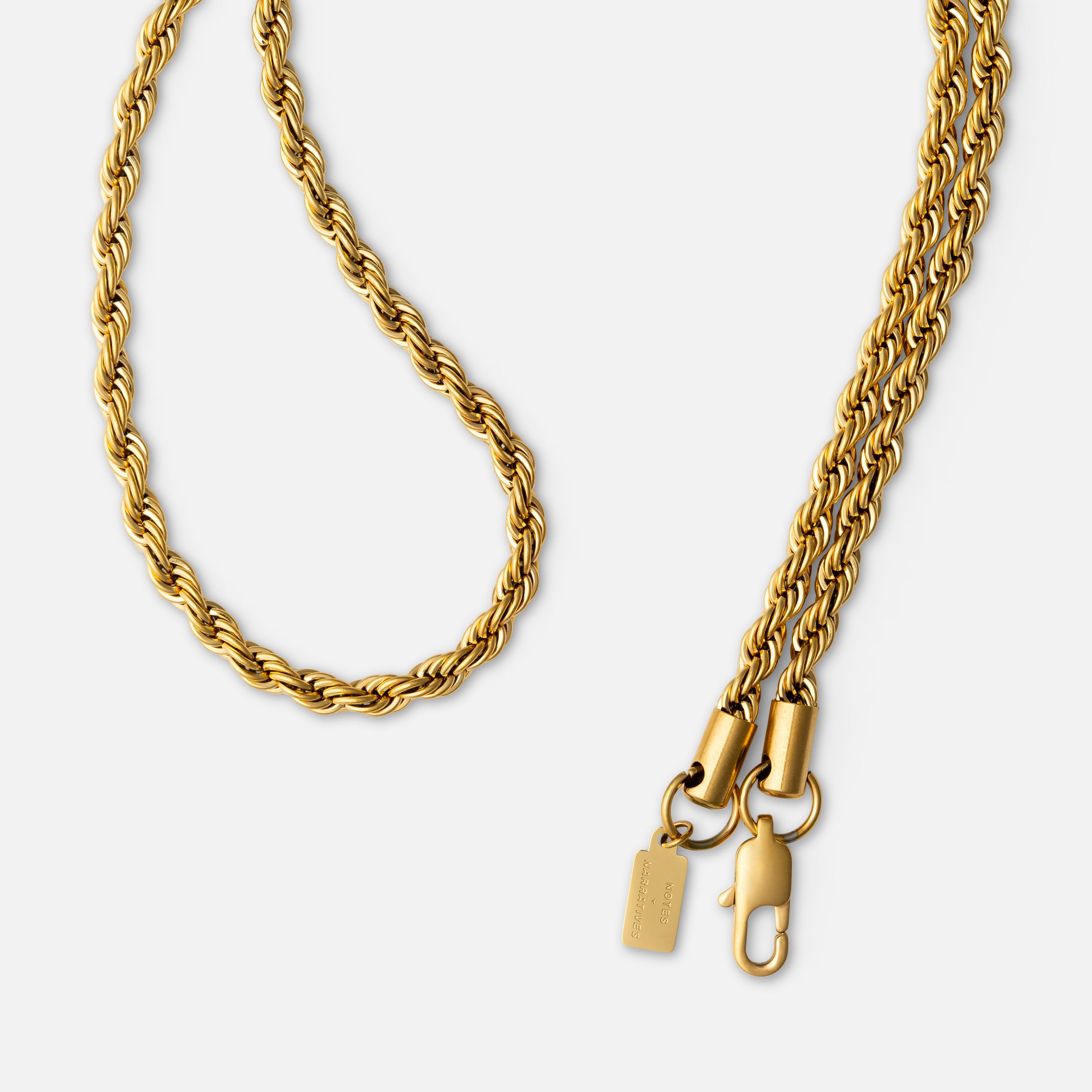 Rope Chain (Gold) 4MM