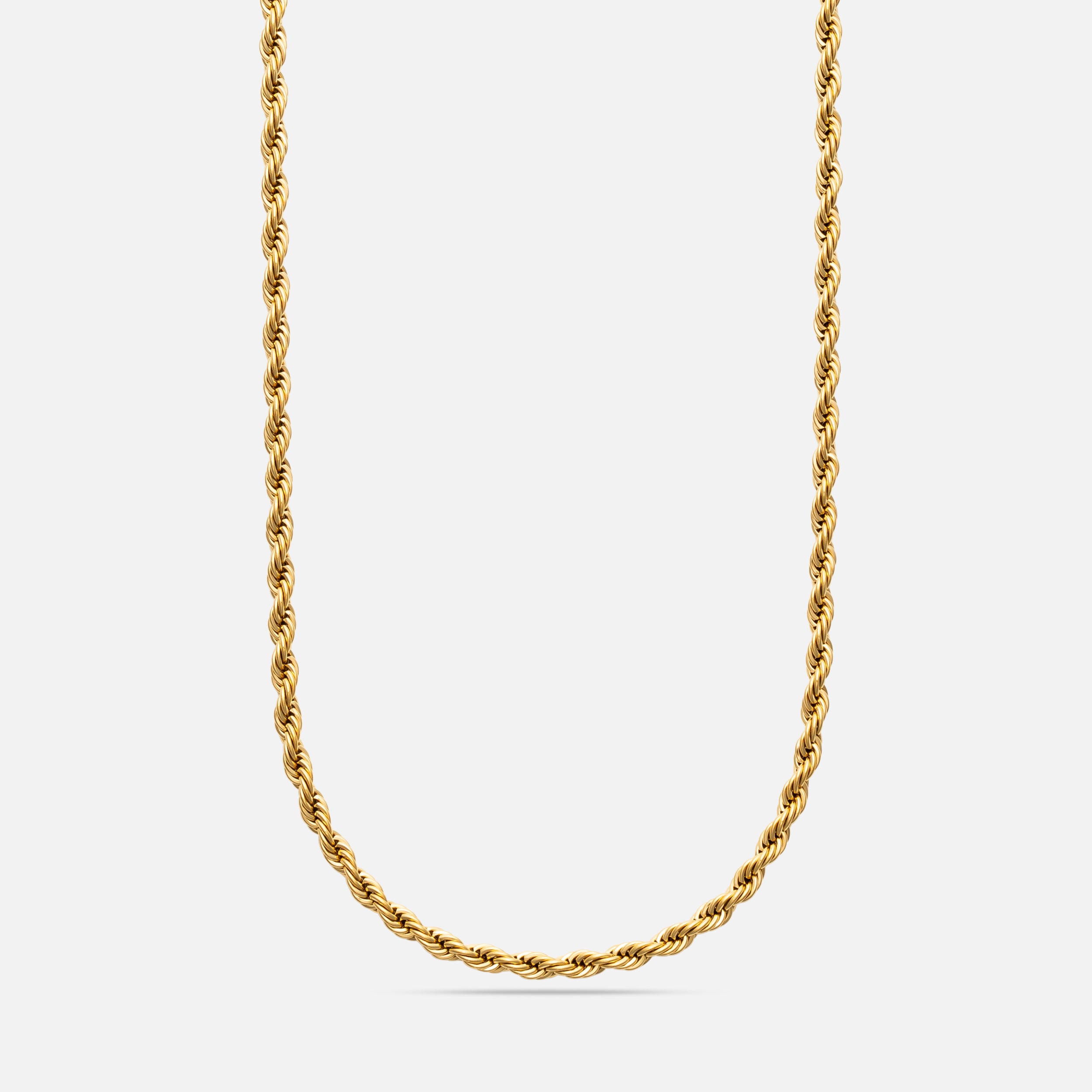 Rope Chain (Gold) 4MM