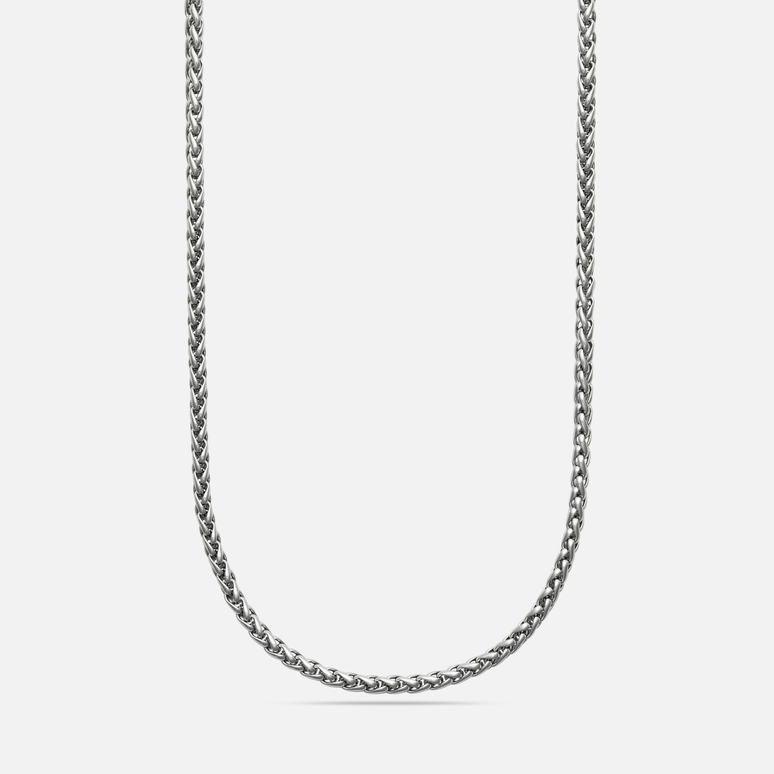 Wheat Chain (Silver) 4MM