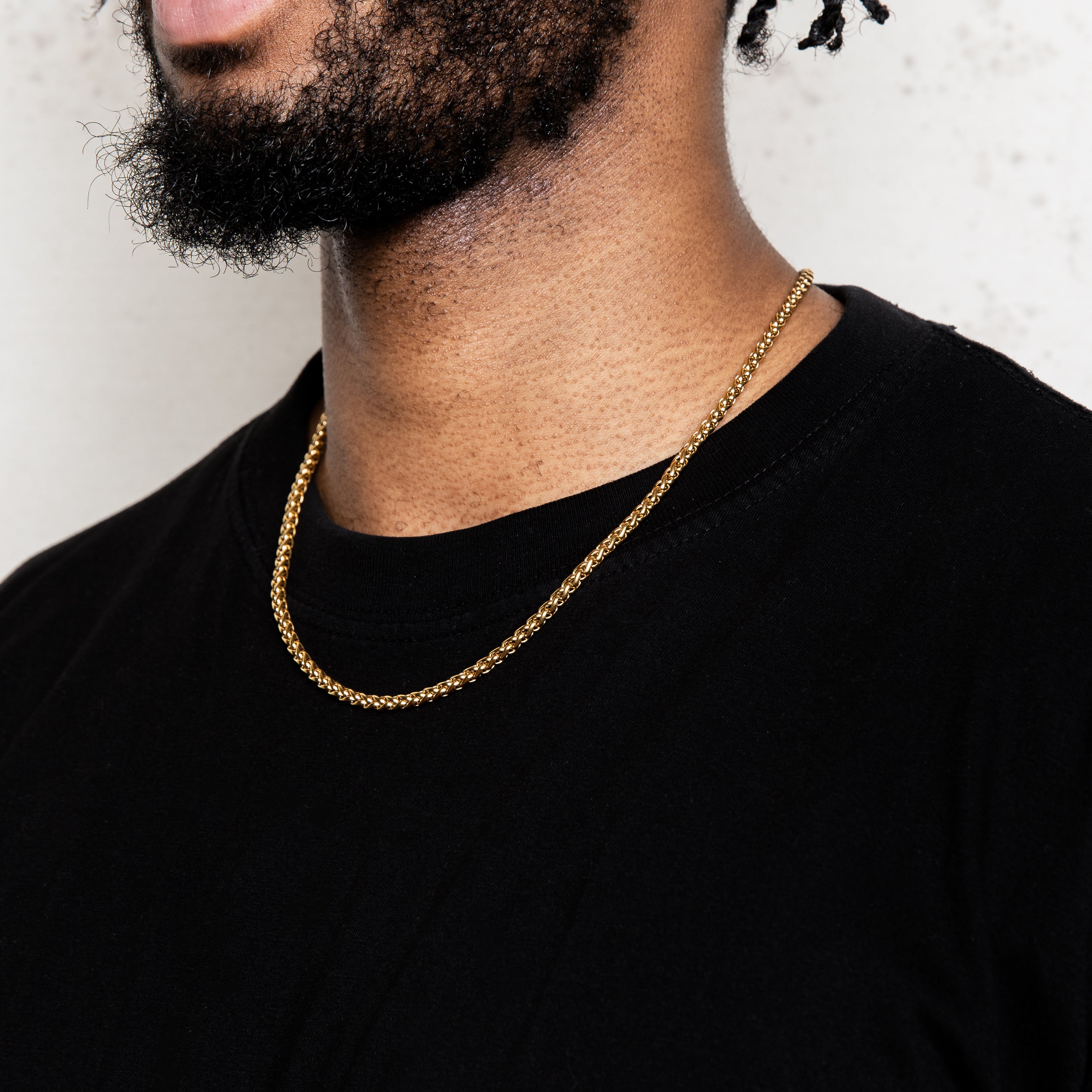 Wheat Chain (Gold) 4MM
